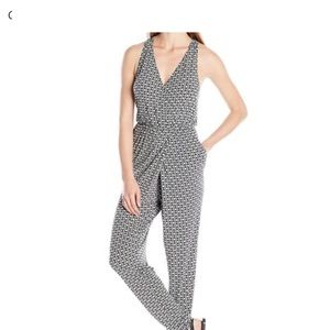 BCBG Generation Black White Small Romper